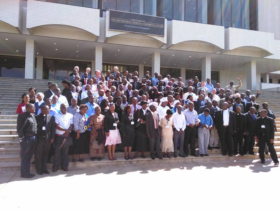 Laudato Si Conference - Mining and Agriculture - Zambia - Participants groups photo
